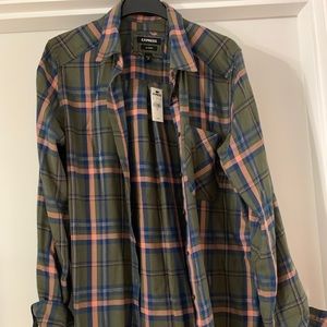 Women’s Express Boyfriend Plaid